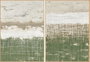 DKD Home Decor Cuadro Lienzo Pino Abstracto Surtido de 2 Unidades
