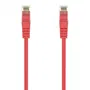 AISENS - CABLE DE RED LATIGUILLO RJ45 LSZH CAT.6A 500 MHZ UTP AWG24, ROJO, 25CM