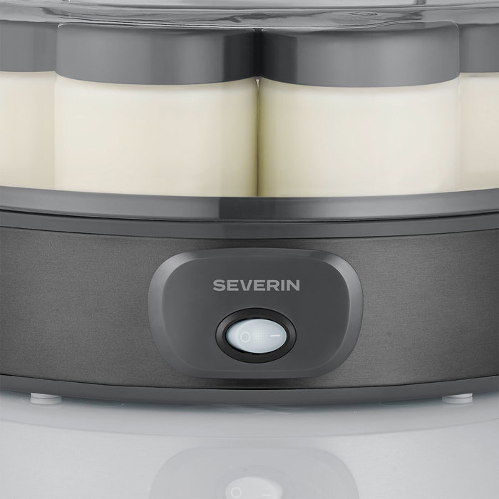 Severin JG3510 Yogurtera con 7 Tarros de Cristal