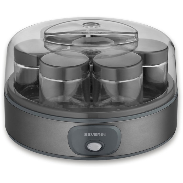 Severin JG3510 Yogurtera con 7 Tarros de Cristal