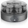 Severin Yogurtera JG3510 - 7 Tarros de Cristal de 150 ml - Sin BPA - 13 W