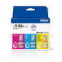 Brother BTD180CLVAL Multipack de Botellas de Tinta Cian, Magenta y Amarillo