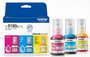 Brother BTD180CLVAL Multipack de Botellas de Tinta Cian, Magenta y Amarillo