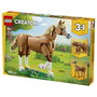 LEGO Creator 3 en 1 31166 Caballo Noble, Multicolor