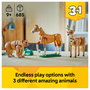 LEGO Creator 3 en 1 31166 Caballo Noble, Multicolor