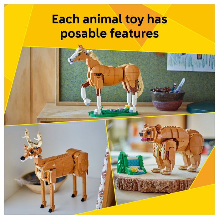 LEGO Creator 3 en 1 31166 Caballo Noble, Multicolor LEGO Creator 3 en 1 31166 Caballo Noble, Multicolor