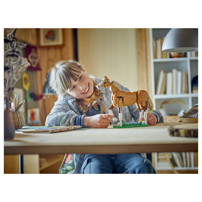 LEGO Creator 3 en 1 31166 Caballo Noble, Multicolor LEGO Creator 3 en 1 31166 Caballo Noble, Multicolor