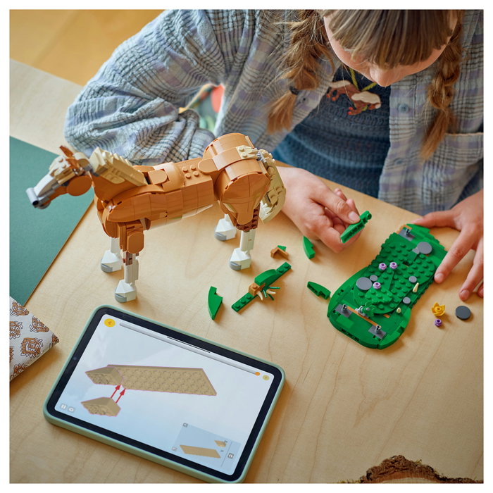 LEGO Creator 3 en 1 31166 Caballo Noble, Multicolor LEGO Creator 3 en 1 31166 Caballo Noble, Multicolor