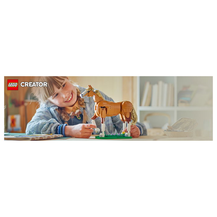 LEGO Creator 3 en 1 31166 Caballo Noble, Multicolor LEGO Creator 3 en 1 31166 Caballo Noble, Multicolor