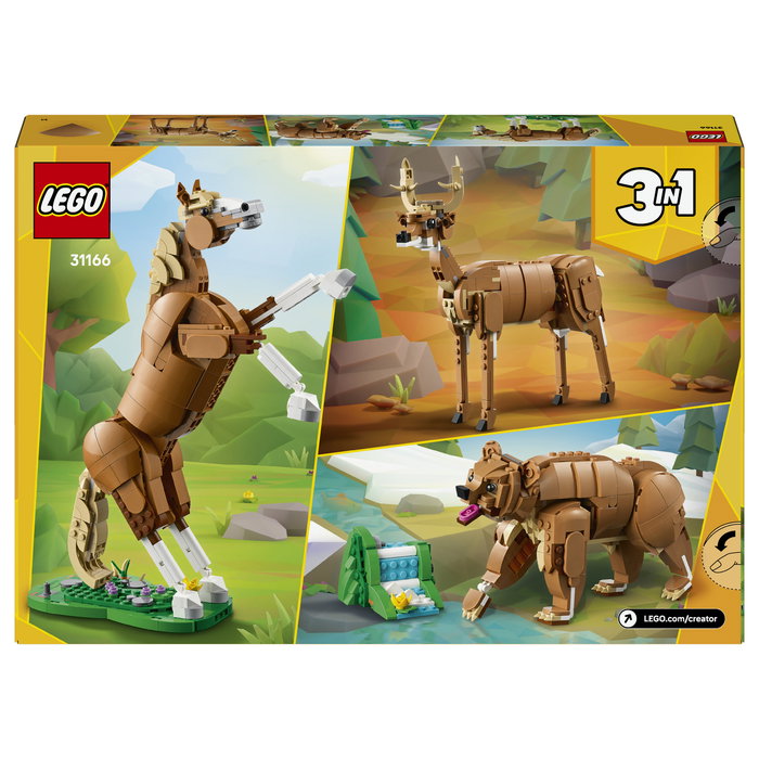 LEGO Creator 3 en 1 31166 Caballo Noble, Multicolor LEGO Creator 3 en 1 31166 Caballo Noble, Multicolor