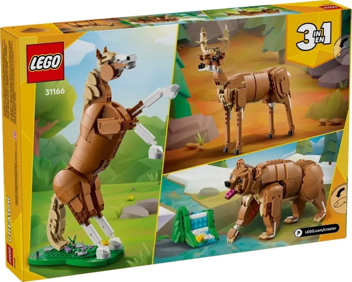 LEGO Creator 3 en 1 31166 Caballo Noble, Multicolor LEGO Creator 3 en 1 31166 Caballo Noble, Multicolor