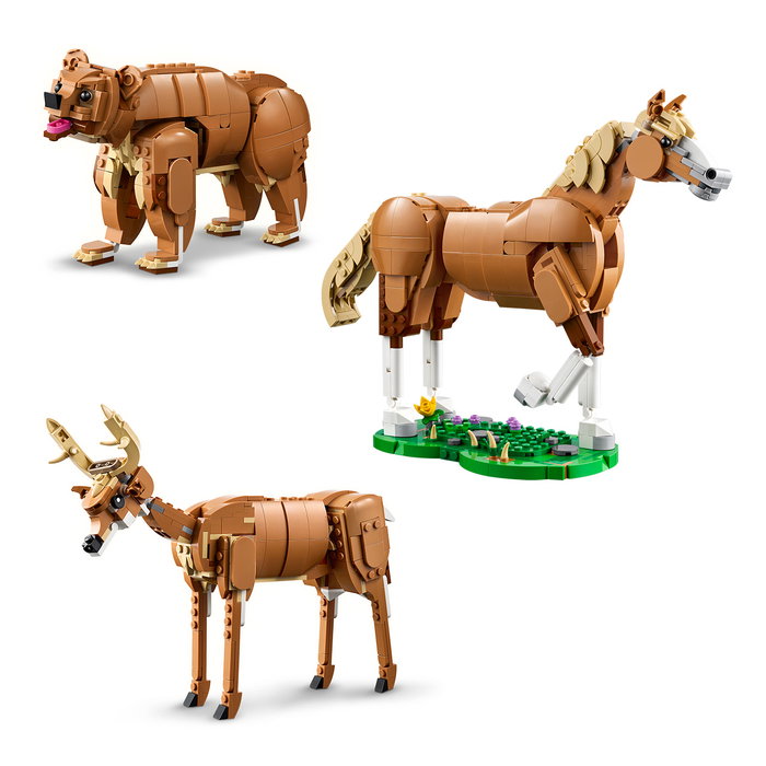 LEGO Creator 3 en 1 31166 Caballo Noble, Multicolor LEGO Creator 3 en 1 31166 Caballo Noble, Multicolor