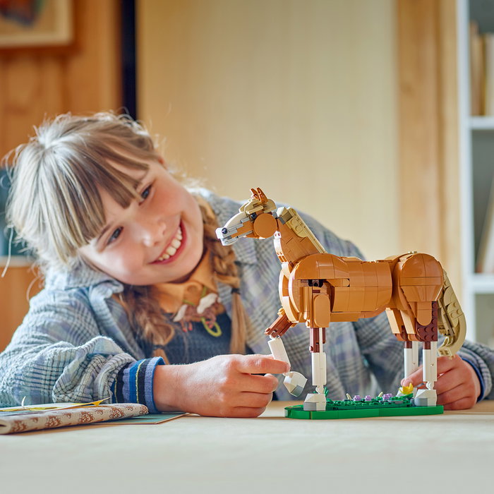 LEGO Creator 3 en 1 31166 Caballo Noble, Multicolor LEGO Creator 3 en 1 31166 Caballo Noble, Multicolor