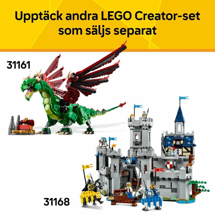 LEGO Creator 3 en 1 31166 Caballo Noble, Multicolor LEGO Creator 3 en 1 31166 Caballo Noble, Multicolor