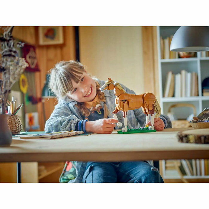 LEGO Creator 3 en 1 31166 Caballo Noble, Multicolor LEGO Creator 3 en 1 31166 Caballo Noble, Multicolor