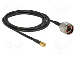 DeLOCK Cable Coaxial 88940 N Stecker a RP-SMA CFD200 2m