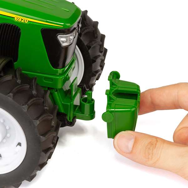 Molto Big Friction Tractor de Granja con Sonidos y Luces para Niños, Escala 1:16