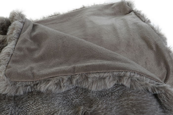 DKD Home Decor Manta Sofa Urban Gris 170 x 130 cm