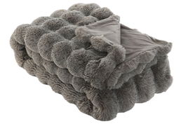 DKD Home Decor Manta Sofa Urban Gris 170 x 130 cm