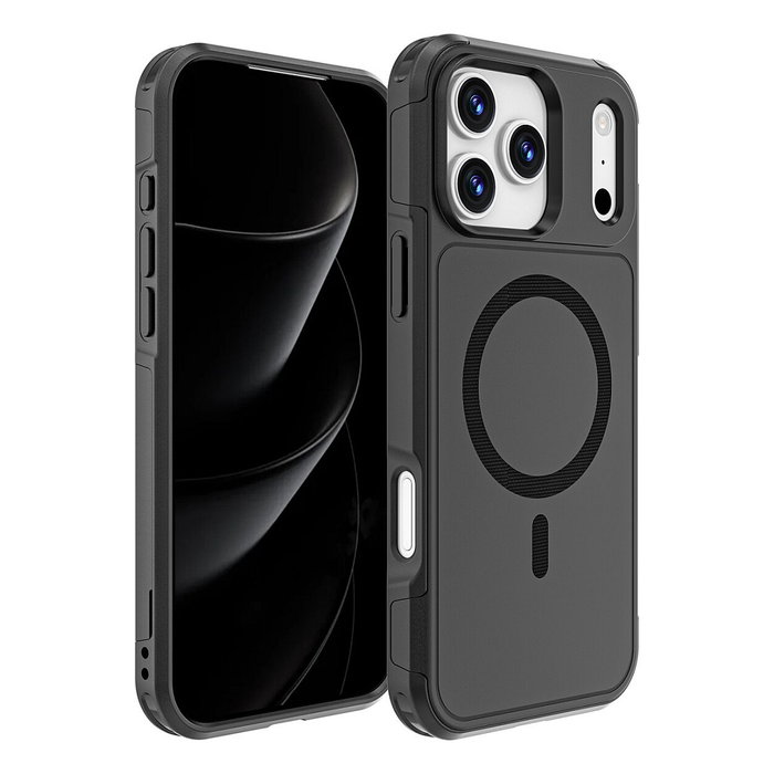 4smarts Defend Case Bumper para Apple iPhone 17 Pro Max (6.9") - Resistente a Golpes, Negro 4smarts Defend Case Bumper para Apple iPhone 17 Pro Max (6.9") - Resistente a Golpes, Negro