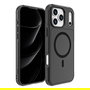 4smarts Defend Case Funda para Apple iPhone 17 Pro Max, Negro, Bumper Resistente a Golpes hasta 1.2m