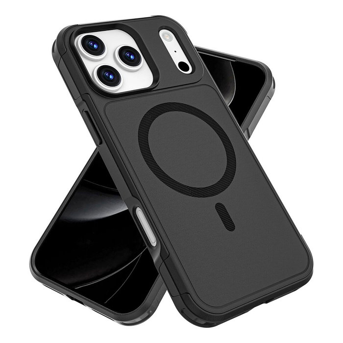 4smarts Defend Case Bumper para Apple iPhone 17 Pro Max (6.9") - Resistente a Golpes, Negro 4smarts Defend Case Bumper para Apple iPhone 17 Pro Max (6.9") - Resistente a Golpes, Negro