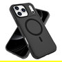 4smarts Defend Case Funda para Apple iPhone 17 Pro Max, Negro, Bumper Resistente a Golpes hasta 1.2m