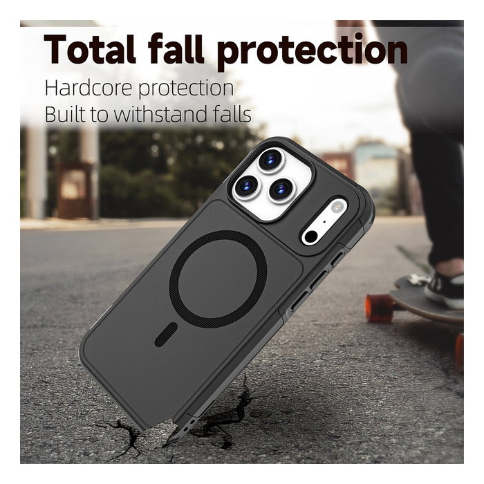 4smarts Defend Case Bumper para Apple iPhone 17 Pro Max (6.9") - Resistente a Golpes, Negro 4smarts Defend Case Bumper para Apple iPhone 17 Pro Max (6.9") - Resistente a Golpes, Negro