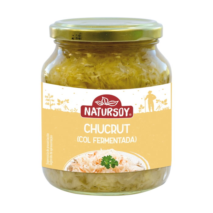 Natursoy Chucrut Bio 360g - Col Fermentada Ecológica Natursoy Chucrut Bio 360g - Col Fermentada Ecológica