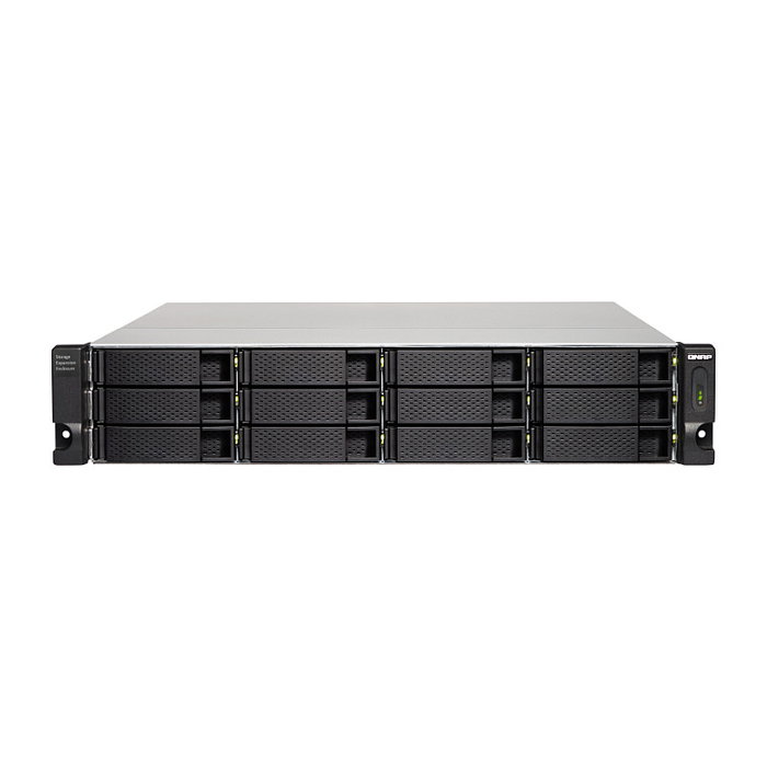 QNAP TL-R1200C-RP - Unidad de Expansión JBOD de 12 Bahías 2U Rackmount, USB-C 3.1 Gen2, 10 Gbps