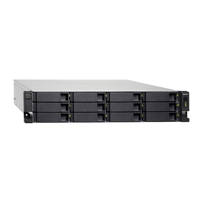 QNAP TL-R1200C-RP - Unidad de Expansión JBOD de 12 Bahías 2U Rackmount, USB-C 3.1 Gen2, 10 Gbps