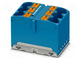 PHOENIX CONTACT PTFIX 6X10/S BU Conector de carril azul