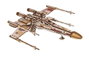 Ugears Star Wars Maqueta de madera Luke Skywalker's X-Wing Starfighter