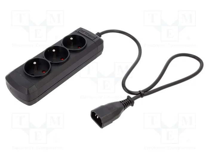 Armac ARColor3 Regleta de 3 tomas PL con cable de 0,6 m