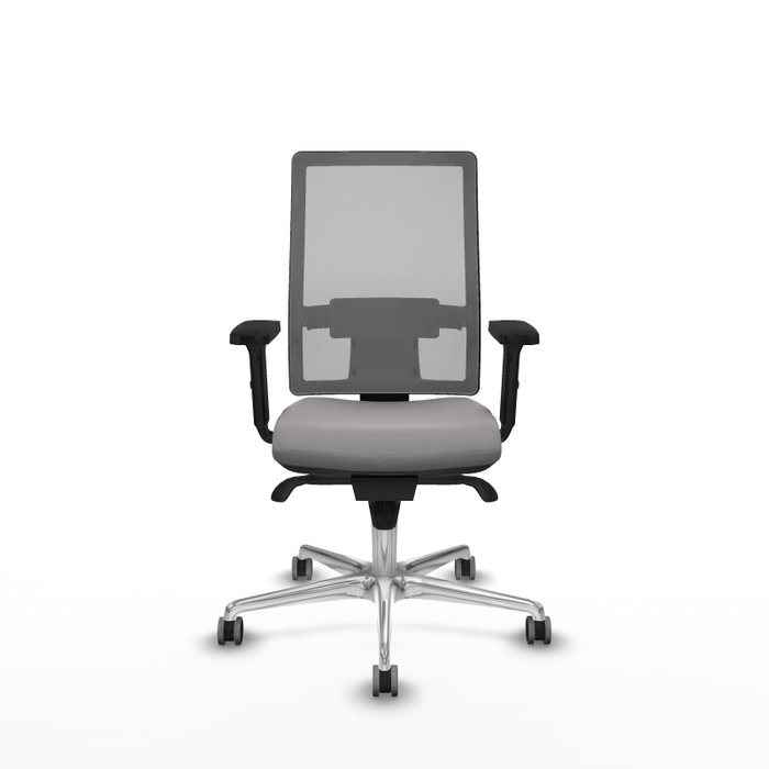 PIQUERAS Y CRESPO Silla de oficina Horna Gris con mecanismo Sincro PIQUERAS Y CRESPO Silla de oficina Horna Gris con mecanismo Sincro
