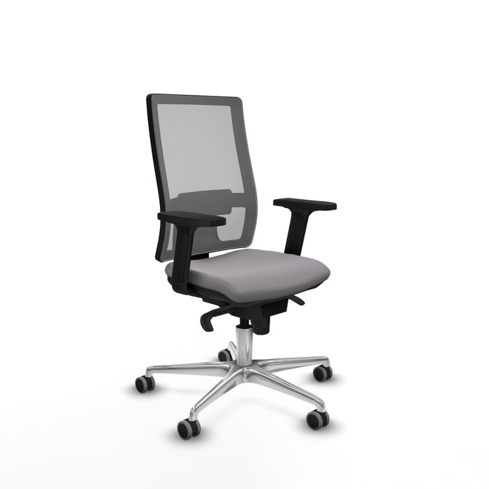 PIQUERAS Y CRESPO Silla de oficina Horna Gris con mecanismo Sincro PIQUERAS Y CRESPO Silla de oficina Horna Gris con mecanismo Sincro