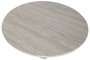 DKD Home Decor Mesa Redonda Comedor Moderno Gris 120 x 75 x 120 cm