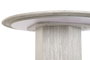 DKD Home Decor Mesa Redonda Comedor Moderno Gris 120 x 75 x 120 cm