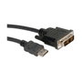 ROLINE Cable Adaptador de Vídeo DVI-D a HDMI 3 m