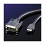 ROLINE Cable Adaptador de Vídeo DVI-D a HDMI 3 m