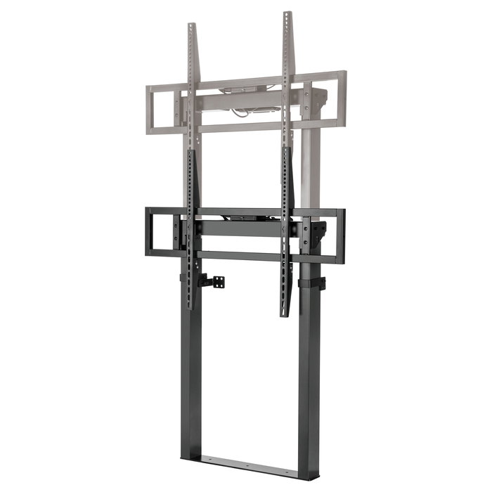 EQUIP Retail 1TFT Brazo de TV motorizado de 1 articulación, soporte universal para pantallas de 55"-100" y hasta 120 kg, color negro