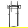 EQUIP Retail 1TFT Brazo de TV motorizado de 1 articulación, soporte universal para pantallas de 55"-100" y hasta 120 kg, color negro
