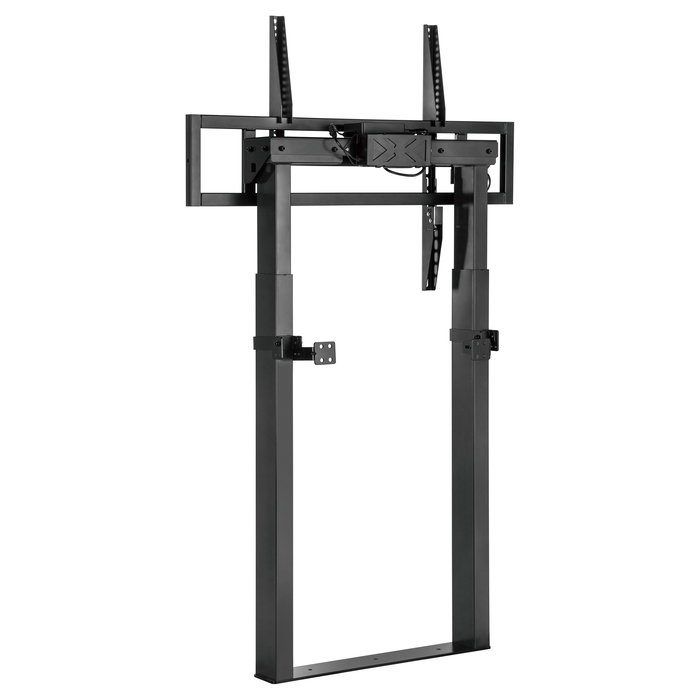 EQUIP Retail 1TFT Brazo de TV motorizado de 1 articulación, soporte universal para pantallas de 55"-100" y hasta 120 kg, color negro