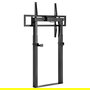 EQUIP Retail 1TFT Brazo de TV motorizado de 1 articulación, soporte universal para pantallas de 55"-100" y hasta 120 kg, color negro