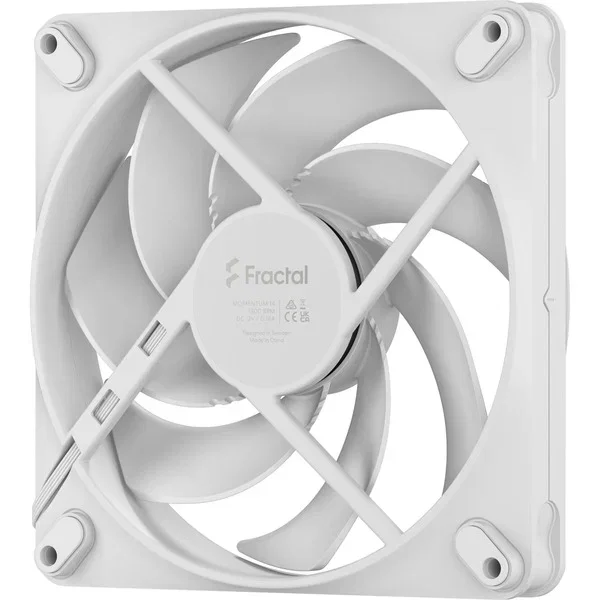 Fractal Design FD-F-MO1-1402 Ventilador Momentum 140mm Blanco para Caja de Ordenador