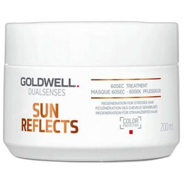 Goldwell SUN REFLECTS Treatment 60 Seconds 200 ml - Tratamiento de 60 segundos para revitalizar y nutrir el cabello dañado por el sol