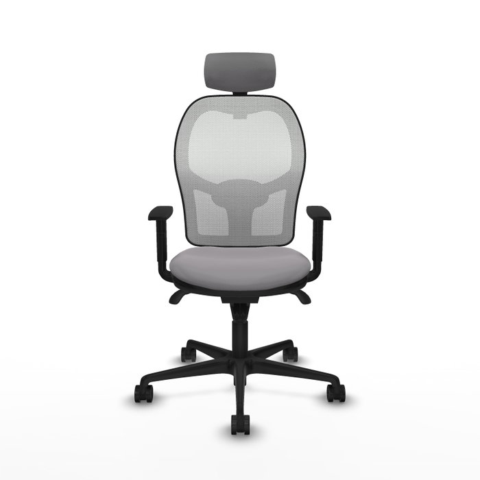 PIQUERAS Y CRESPO Silla de oficina Jorquera Gris y Blanco PIQUERAS Y CRESPO Silla de oficina Jorquera Gris y Blanco