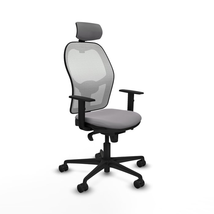PIQUERAS Y CRESPO Silla de oficina Jorquera Gris y Blanco PIQUERAS Y CRESPO Silla de oficina Jorquera Gris y Blanco
