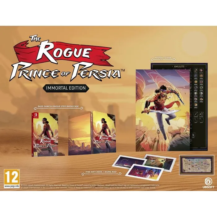 Just For Games AABWU32387 El Príncipe Rebelde de Persia - Edición Inmortal - Juego para Nintendo Switch