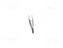 KNIPEX Pinza acodada de precisión 155 mm negro